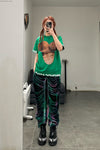 Walter Van BeirendonCK T-shirt AW22-23 8018 Green